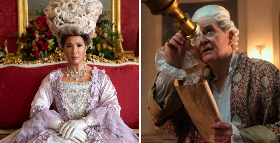 Bridgerton King George Queen Charlotte