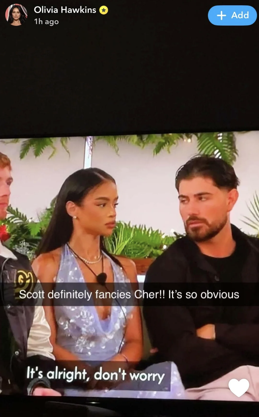 olivia hawkins former islanders scott sher