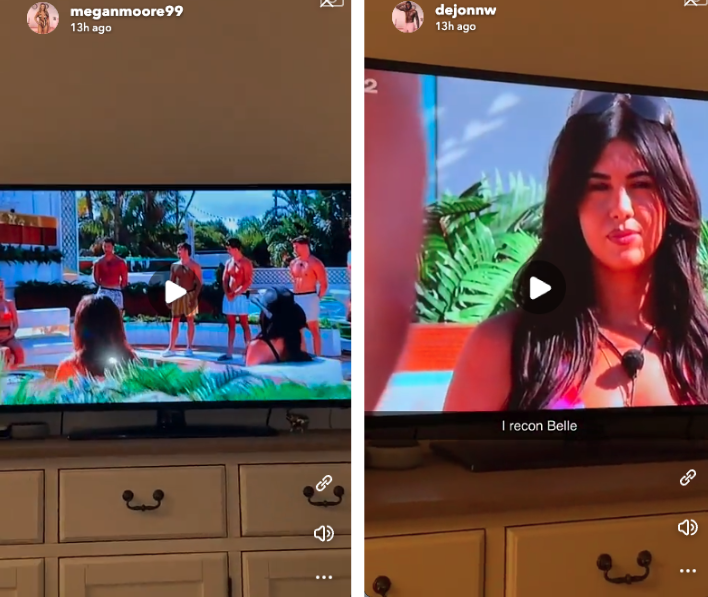 meg dejon love island 2025 back together evidence