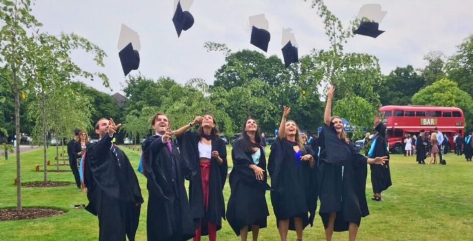 uk universities easiest ones to get a first here are some happy looking grads