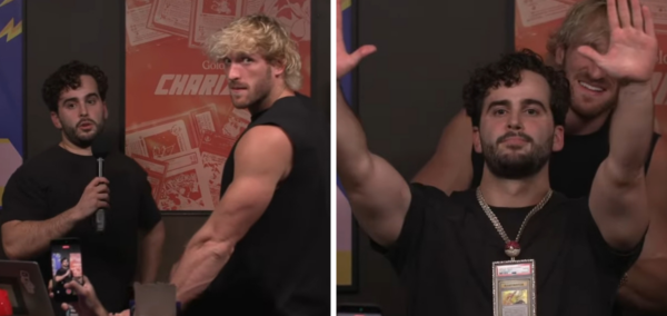 Logan Paul Pokémon card AJ Scaramucci