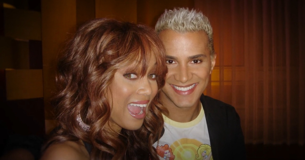 Jay Manuel Tyra Banks stand now split