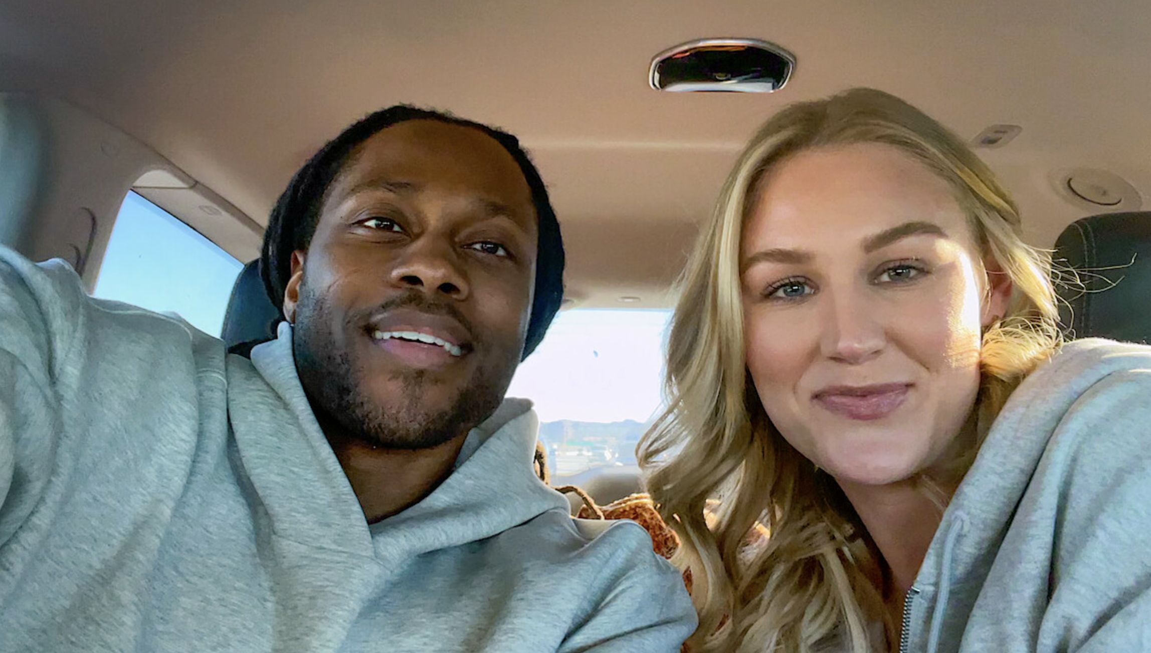 Vic and Christine in Malibu during Love Is Blind season 10