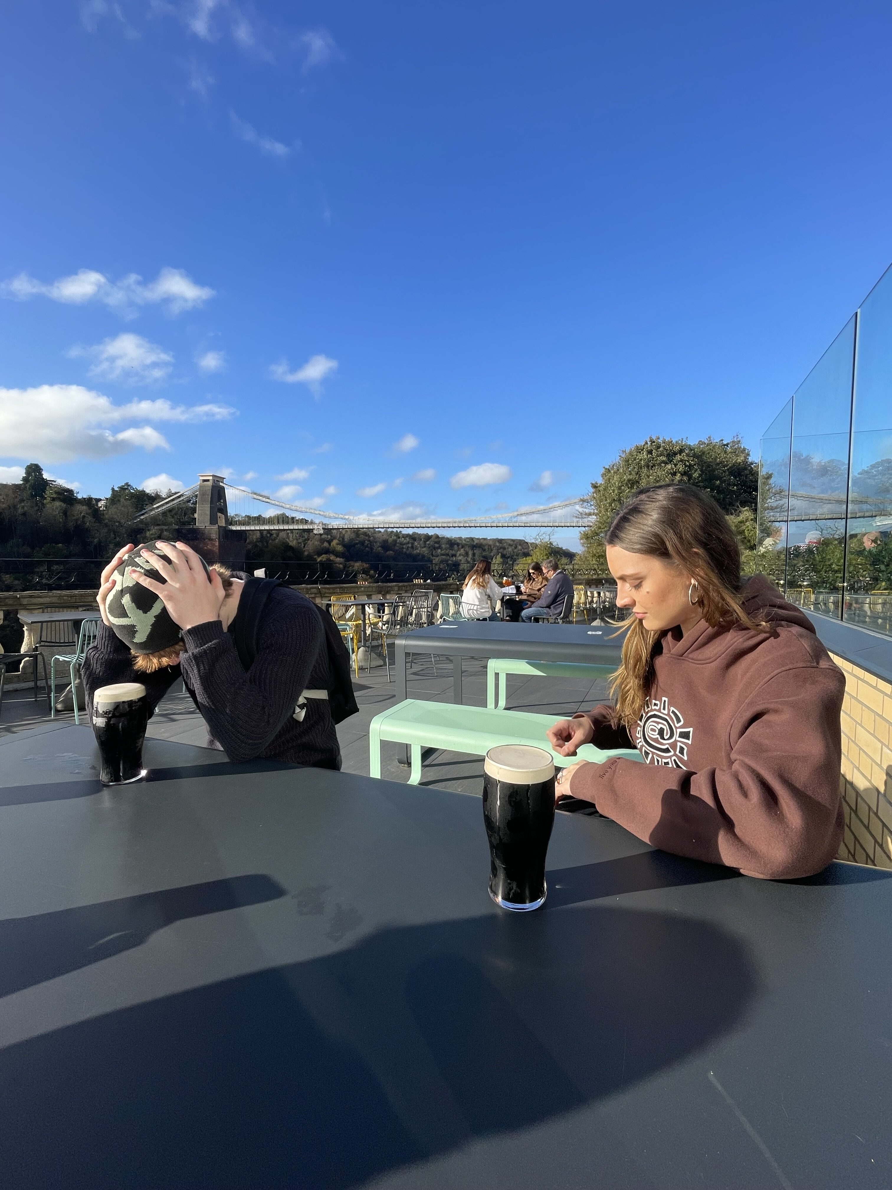 Bristol Uni students, looking fairly stressed university cutting arts humanities