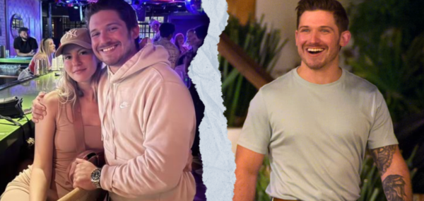 Chris and his ex before Love Is Blind