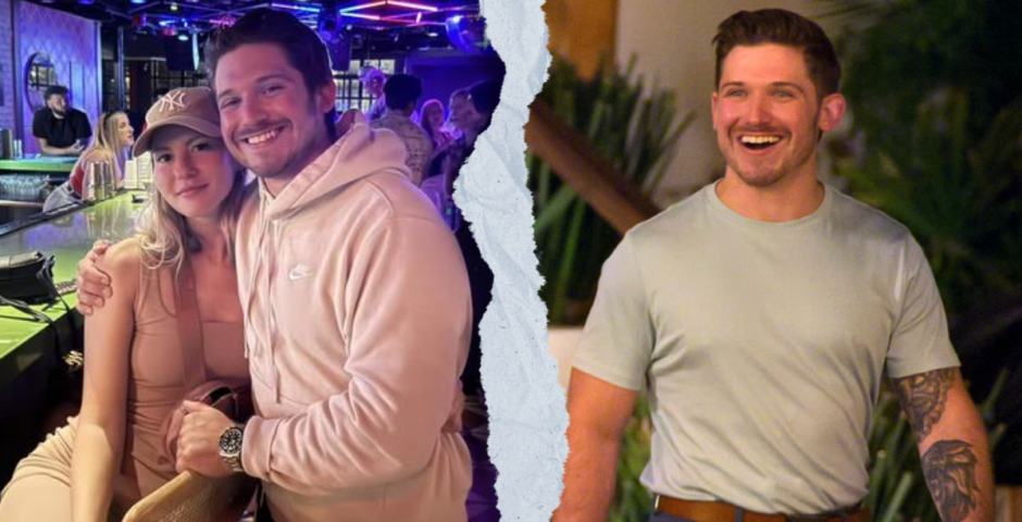 Chris and his ex before Love Is Blind