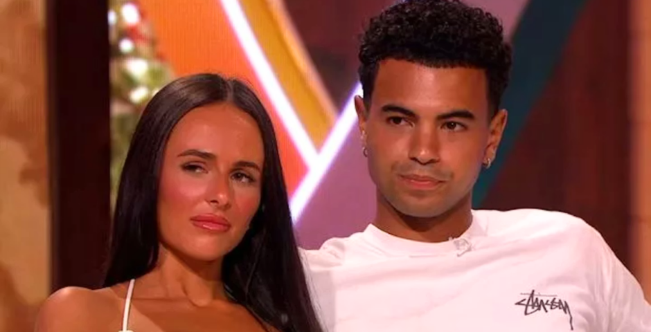 Love Island Lauren Harrison leading on