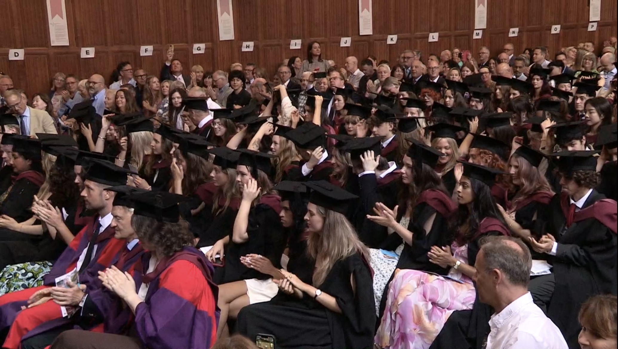 Students who did manage to graduate from Bristol Uni