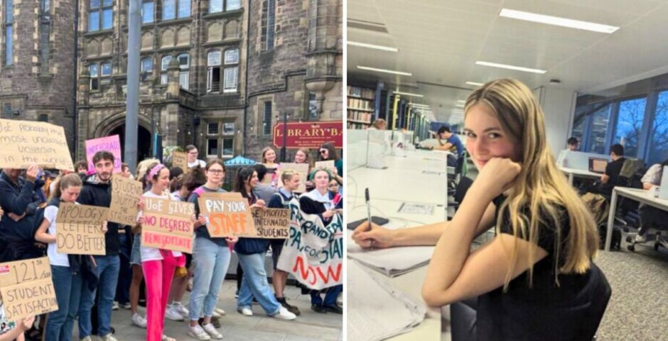 uk uni students compensation strikes