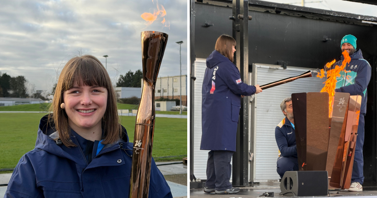 King’s College London student lights Paralympic flame ahead of Winter Games