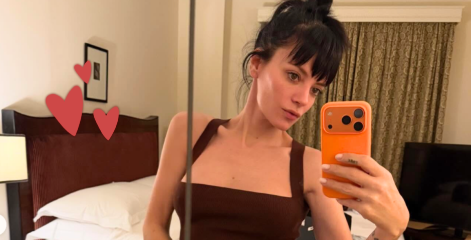 David Harbour Lily Allen confirms boyfriend