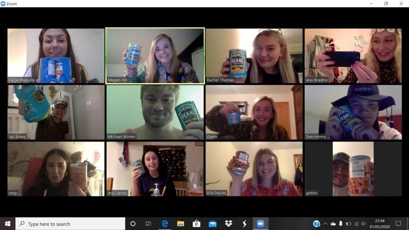 Cardiff Uni students in lockdown