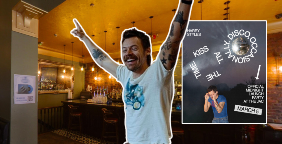 harry styles liverpool launch party