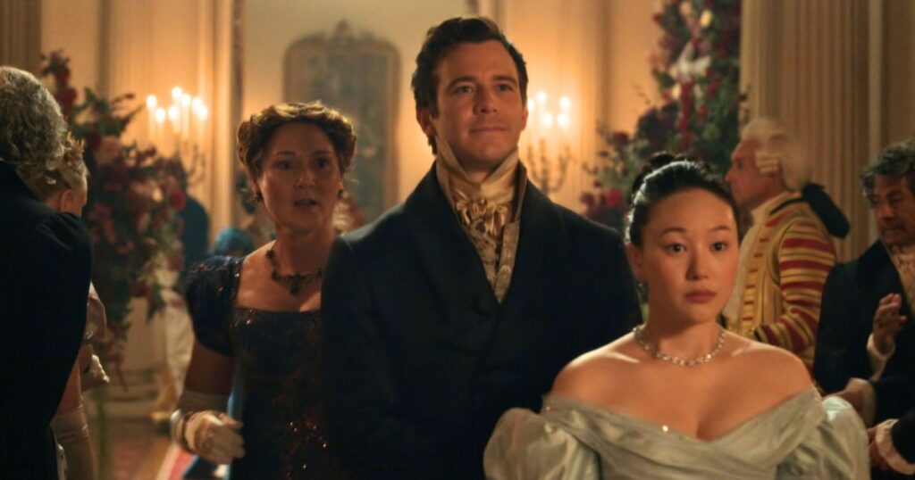 benedict bridgerton sophie and also violet as they name one of their children violet. see i thought it through