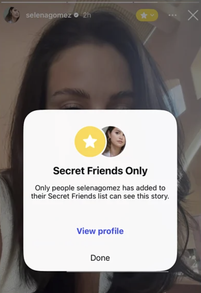 Secret Friends Only on Instagram with Selena Gomez