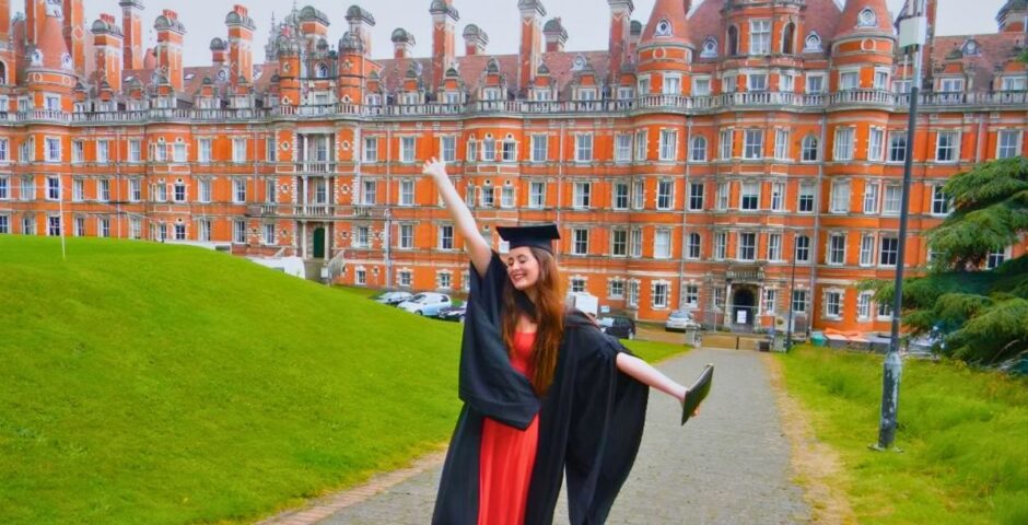 royal holloway student easiest uk universities get into