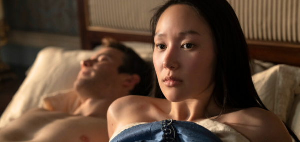 Bridgerton bath scene filmed