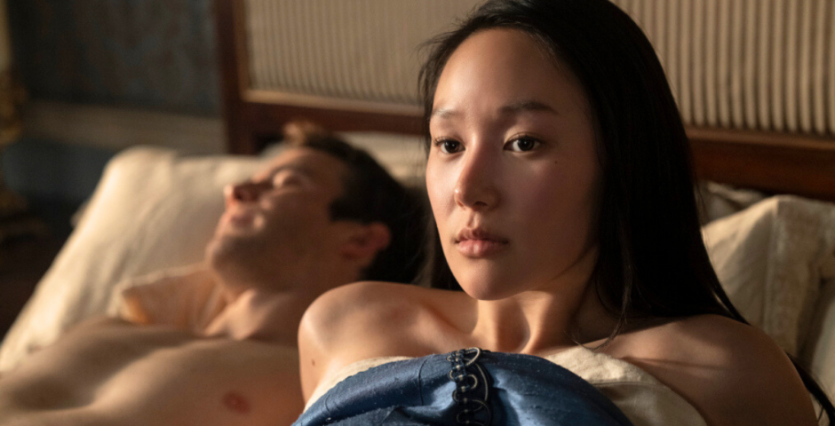 Bridgerton bath scene filmed