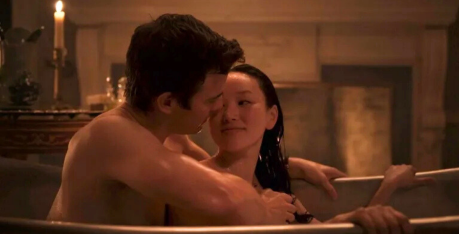 Bridgerton bathtub scene filthier books