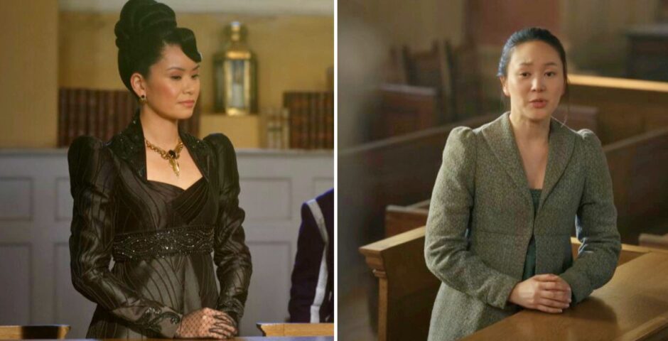 bridgerton season four araminta and sophie arguing about their crimes