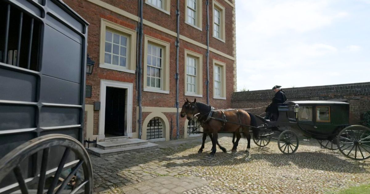 The luxurious-looking prison in Bridgerton