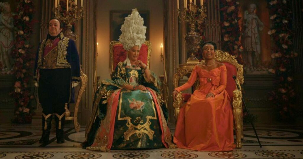 briderton season four queen charlotte laugh