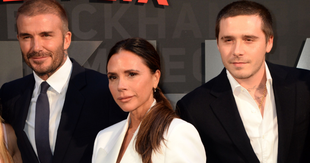 Brooklyn Beckham David Victoria posts