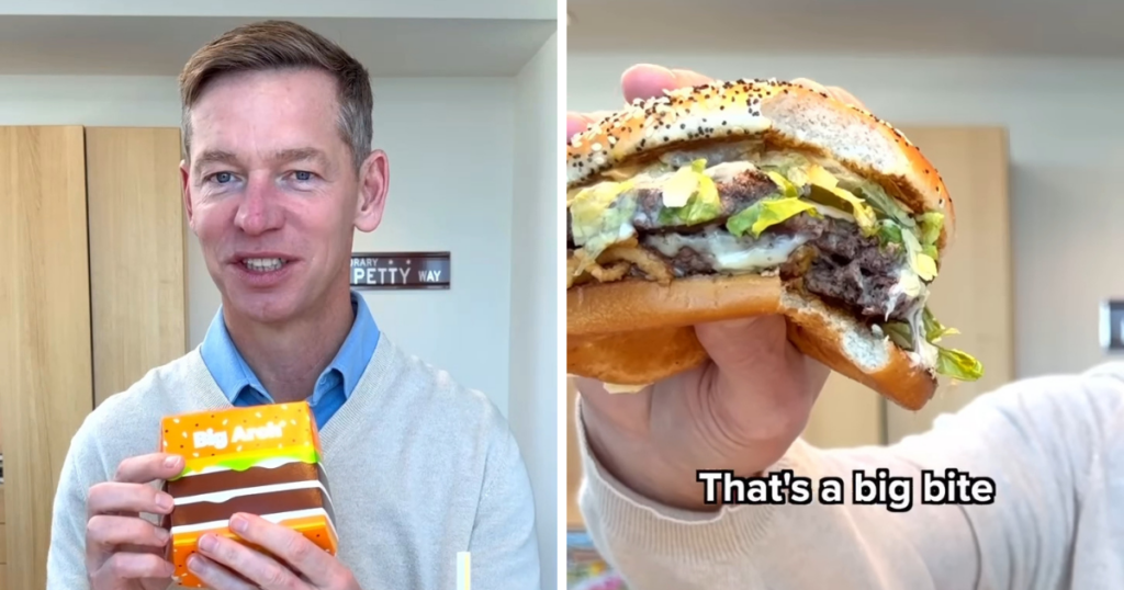 McDonald’s CEO dragged burger video