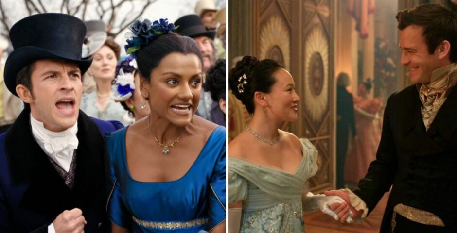 bridgerton couples screen time kate anthony benedict sophie