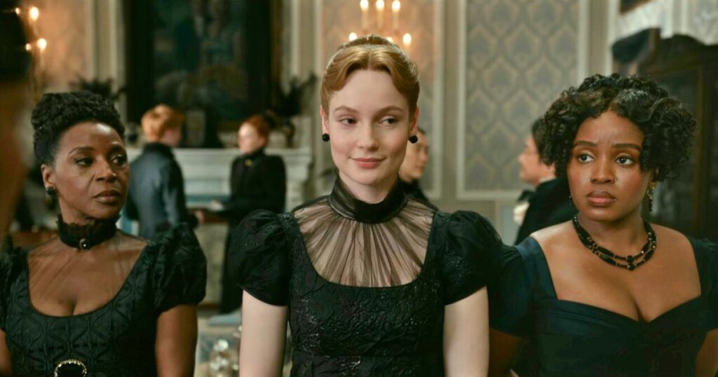 bridgerton francesca title estate money etc also michaela and janet