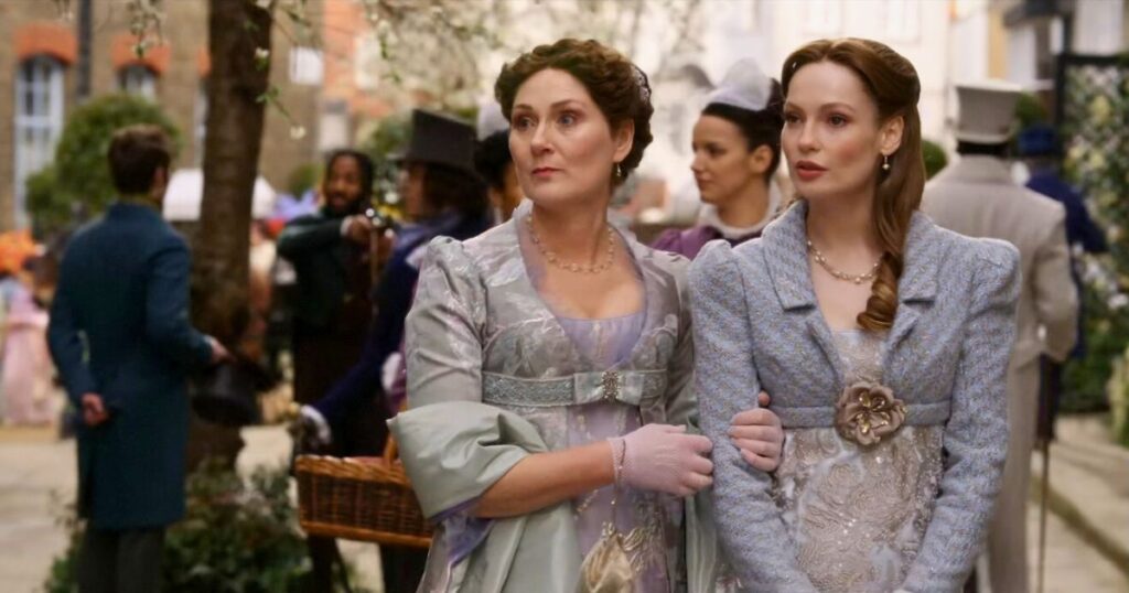 bridgerton violet and francesca