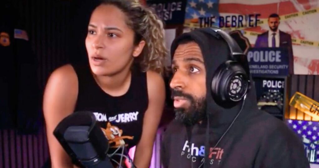 myron gaines and angie on fresh and fit