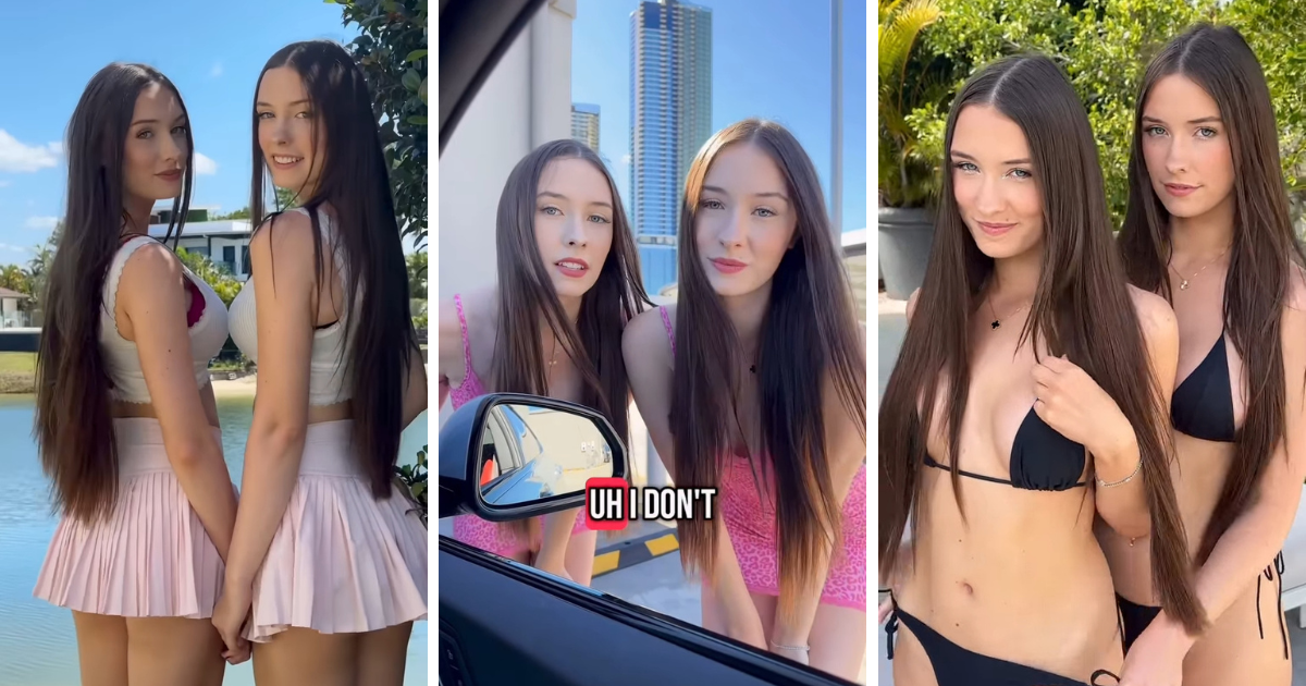 Here are the identical twins’ strange OnlyFans videos in public