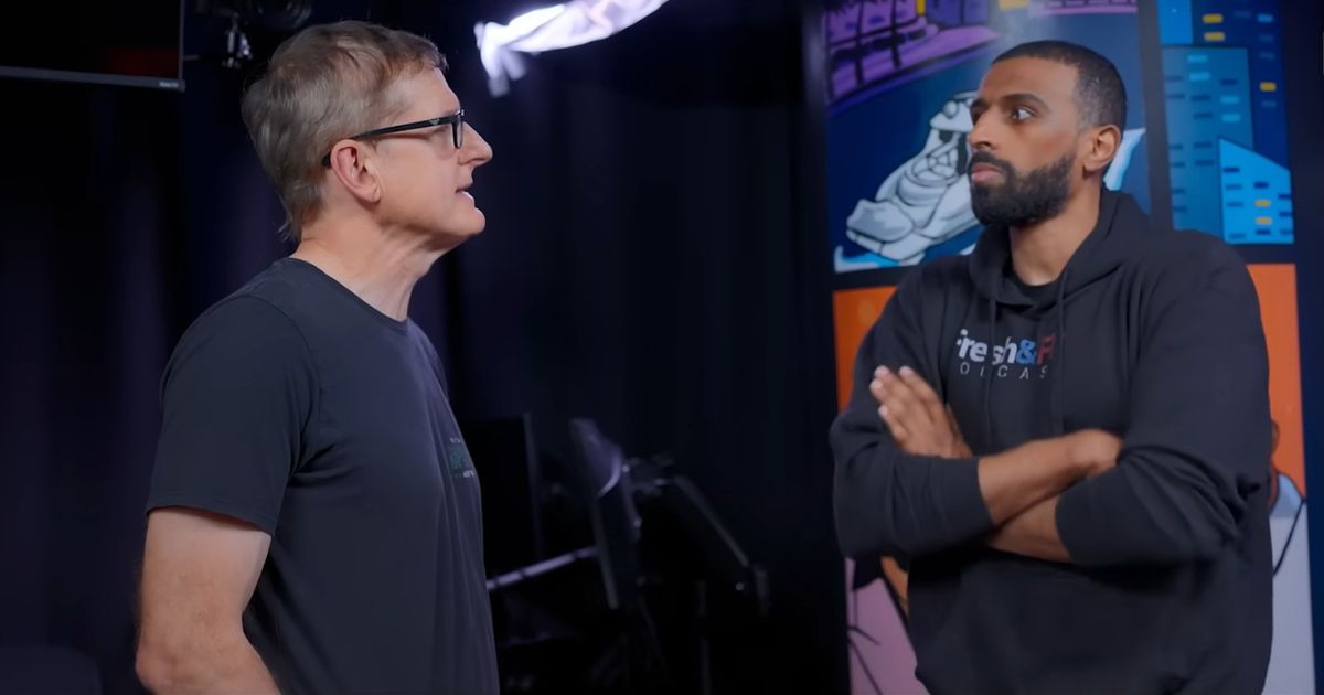 Louis Theroux interviewing Myron(Image via Netflix)