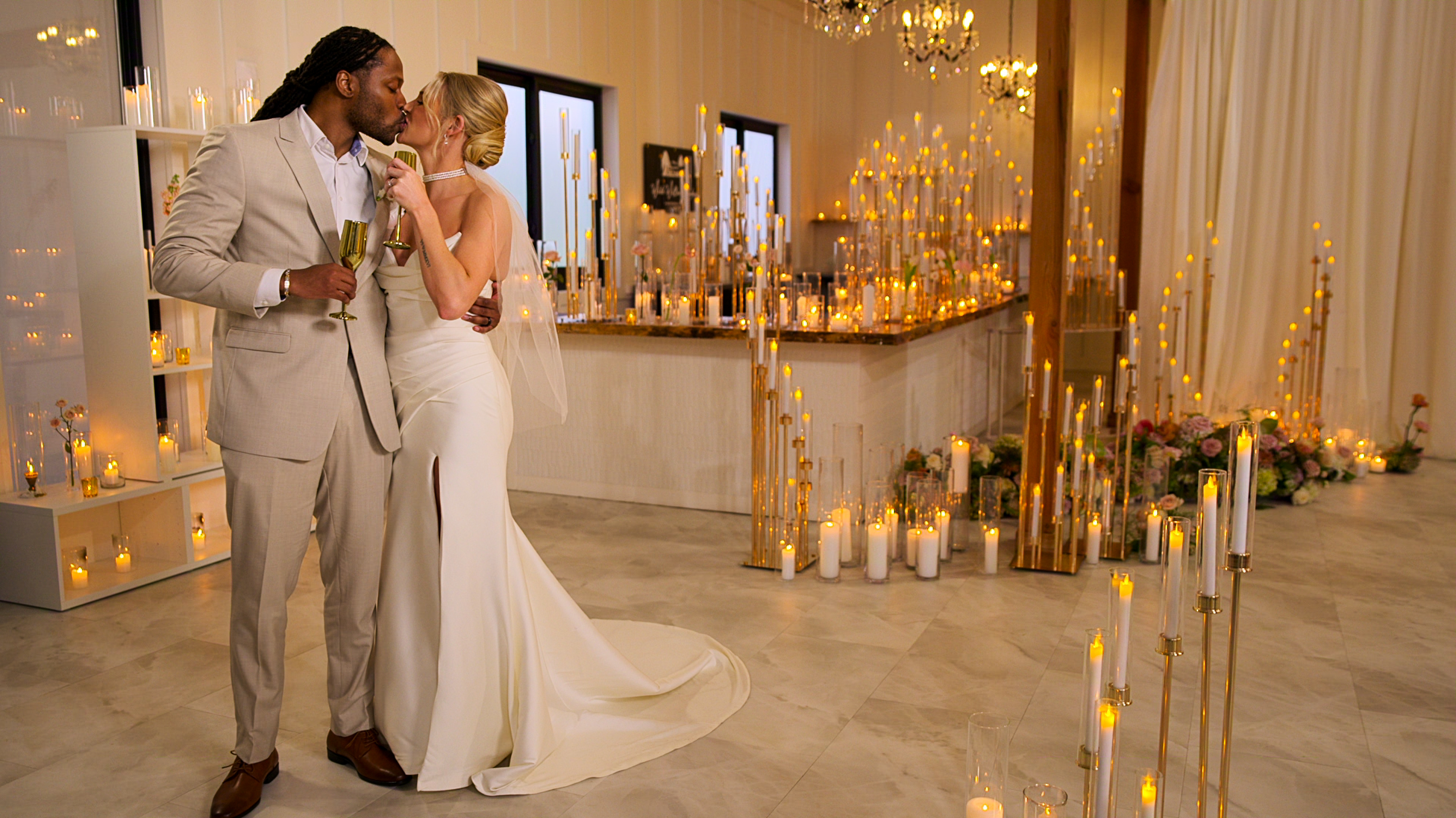 Christine and Vic on Love Is Blind