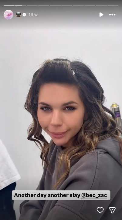 mafs bec gia instgram story