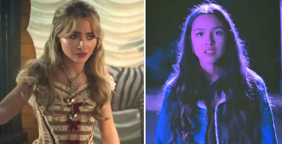 sabrina carpenter olivia rodrigo drivers license and because i liked a boy