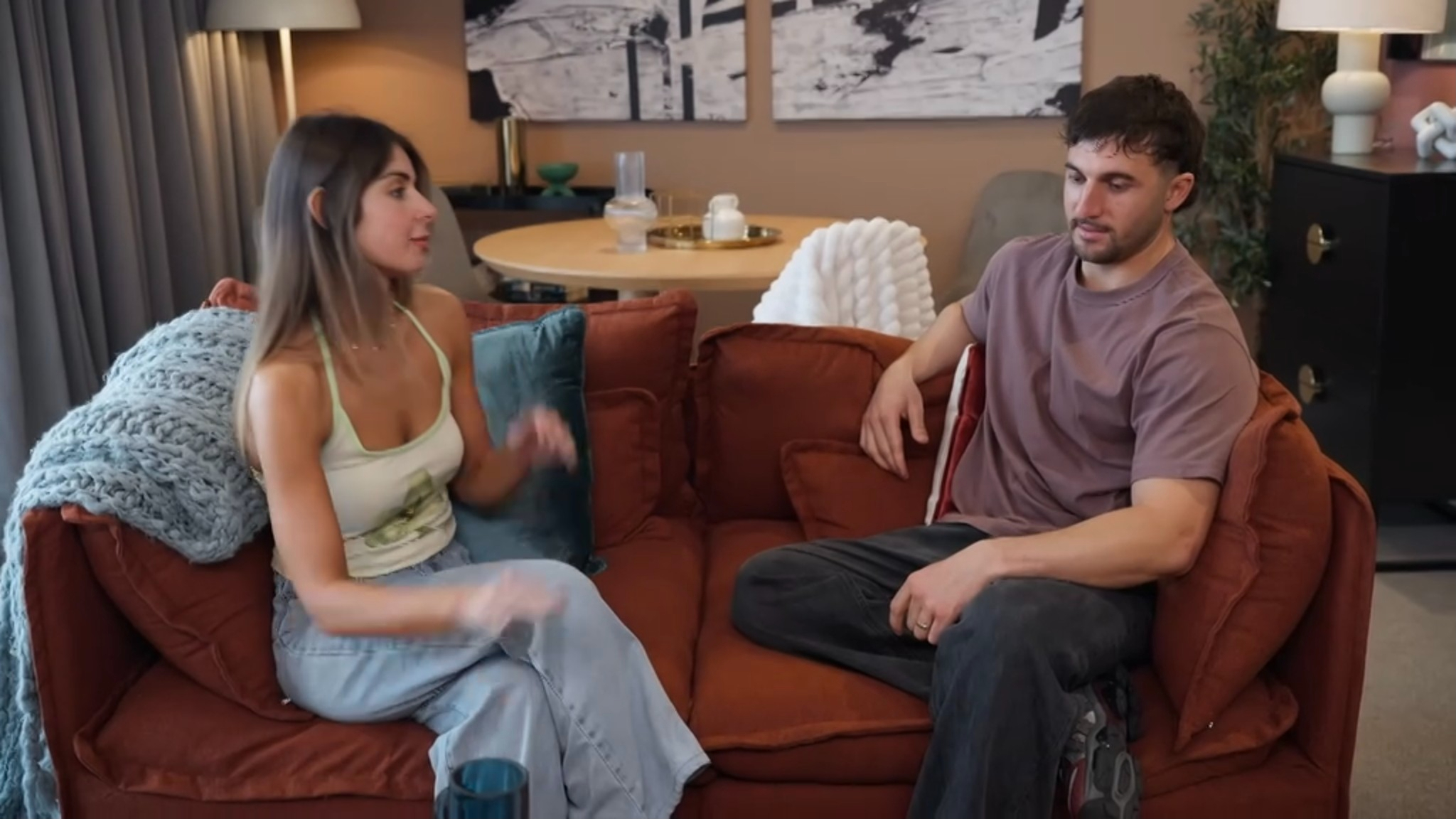 Mel and Luke in Revelations Week(Image via Channel 4) mafs