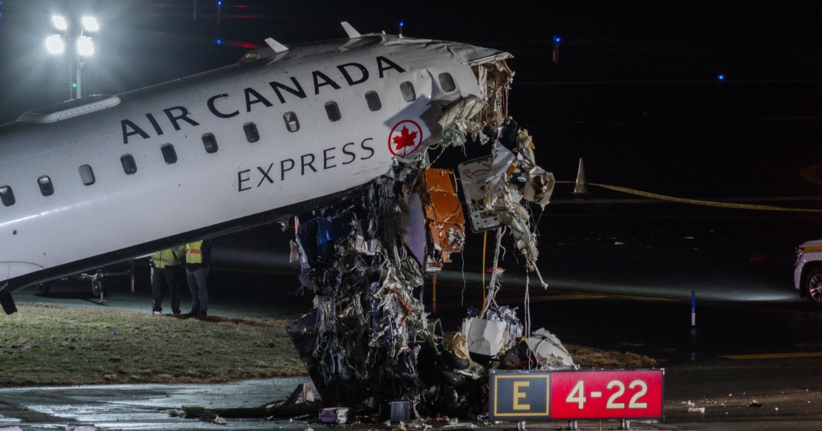 'They saved us': First LaGuardia plane crash passenger speaks out