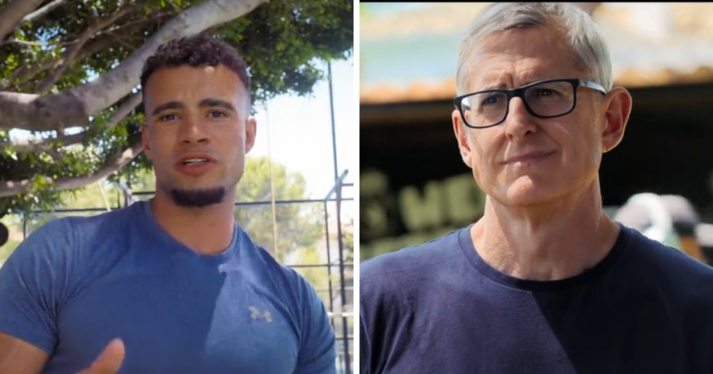 Louis Theroux hostile HSTikkyTokky