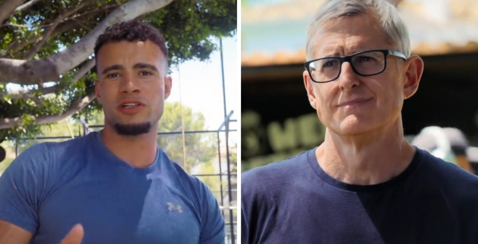 Louis Theroux hostile HSTikkyTokky