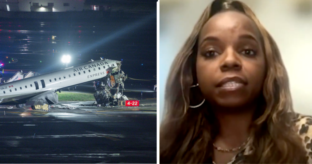 Passenger speaks out after plane crash in New York
