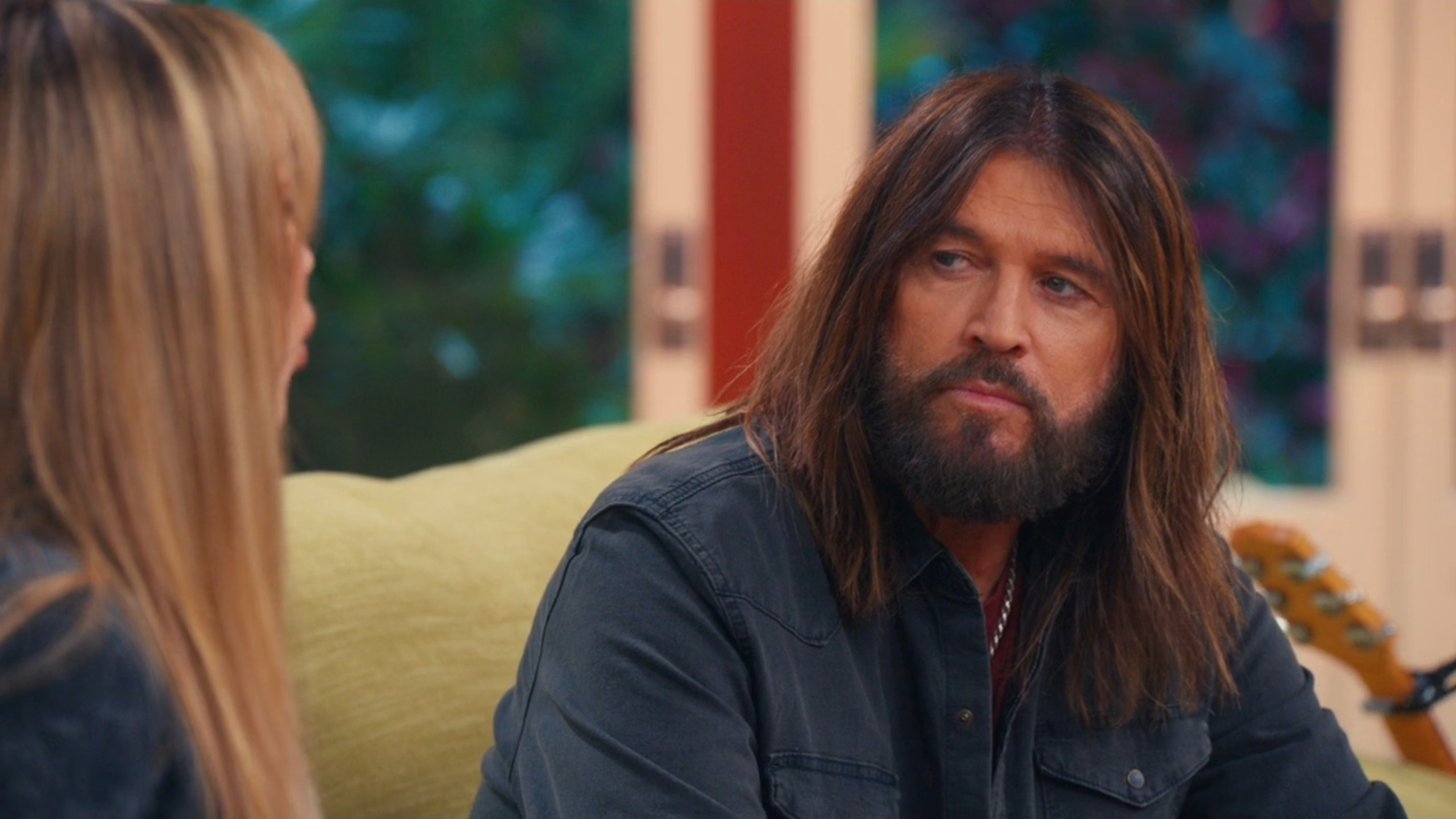 Miley Cyrus and Billy Ray Cyrus