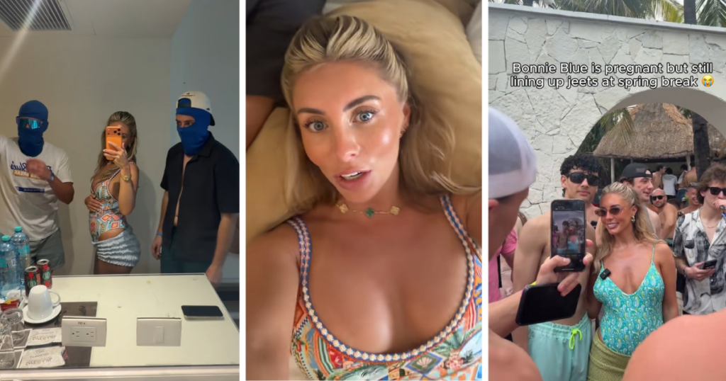 Bonnie Blue in Spring Break videos