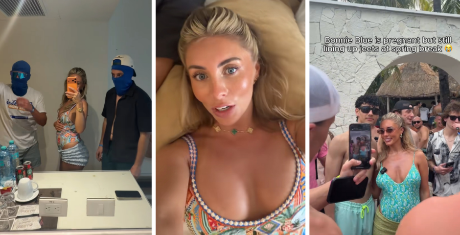 Bonnie Blue in Spring Break videos