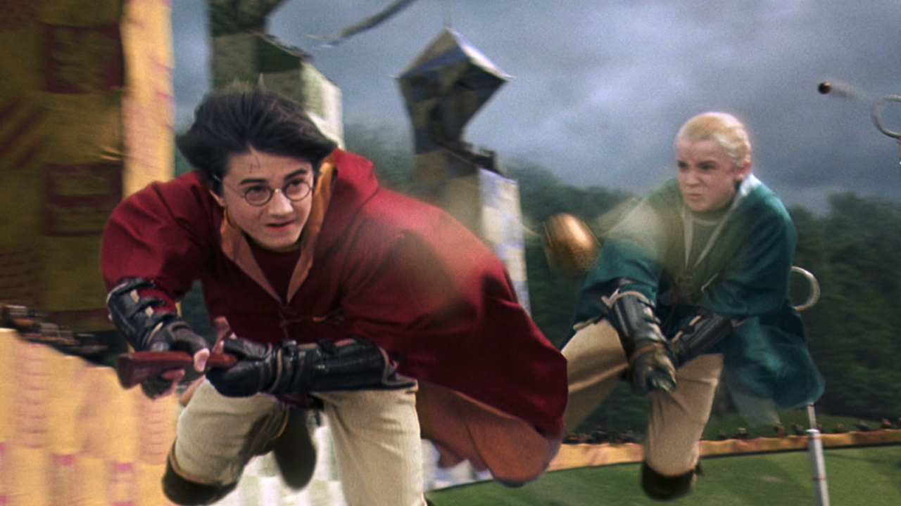 harry potter chamber of secrets drarry quidditch