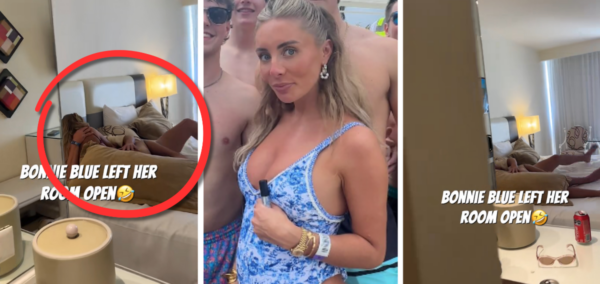 Bonnie Blue caught in viral video