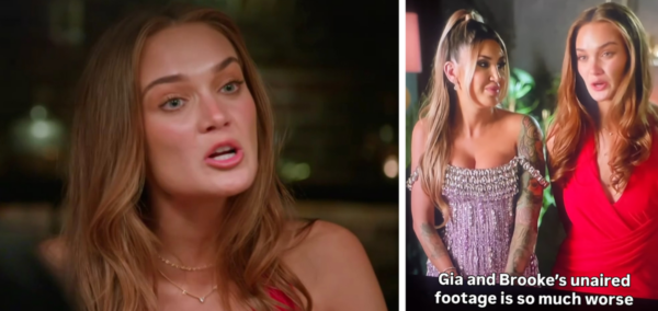 Gia and Brook at MAFS Australia 2026 dinner party