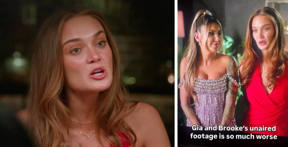 Gia and Brook at MAFS Australia 2026 dinner party