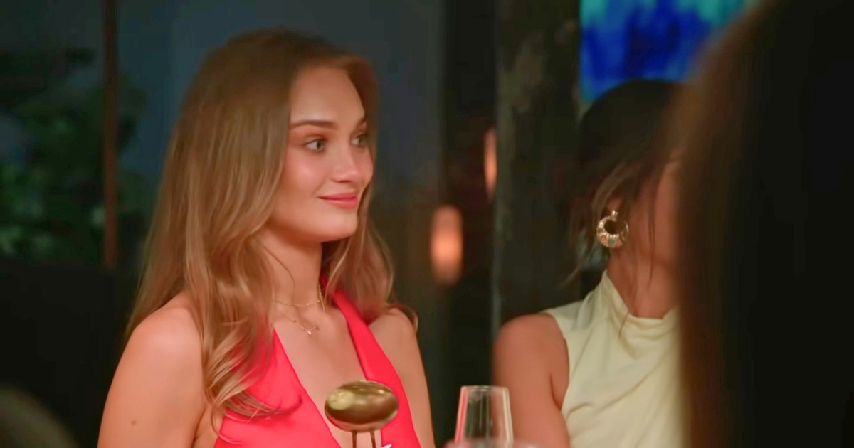 Brook at the second MAFS dinner party(Image via Channel 4)